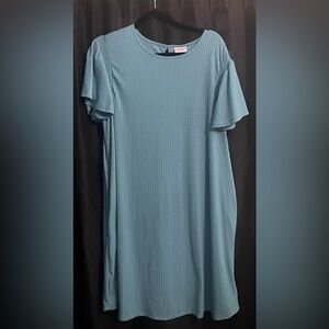 Teal Roselyn LuLaRoe Dress